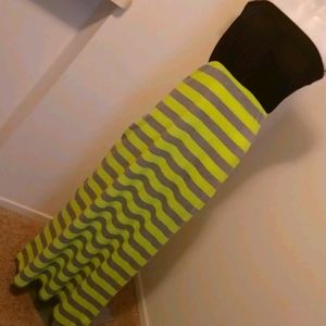 Strapless Maxi Dress w/ pockets